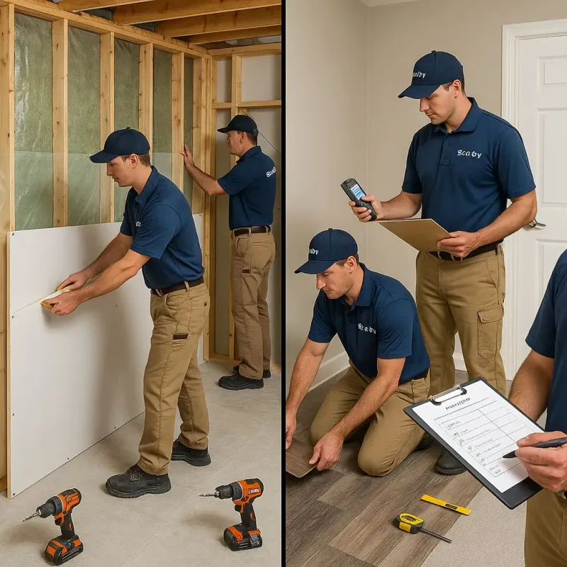 Repairs and Reconstruction process in Wolfe City, TX